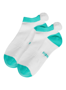 Women'ss golf socks with pom poms