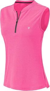 sleeveless ladies golf shirts
