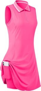 pink golf dress
