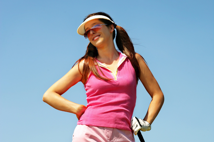 Female Golfer funny things