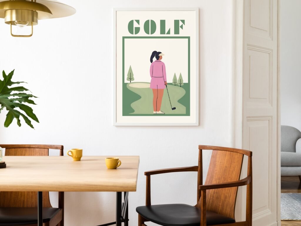 Golf Artwork for Women