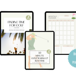 fa bundle of 3 value downloads or time crunched women golfers