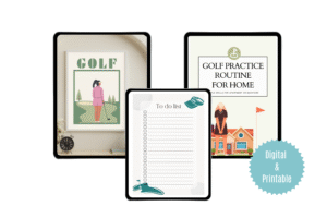 Bring Golf Home with Golf Wall Art, an ebook and a golf themed to do list