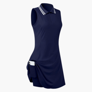 golf dresses for women with built in shorts, preppy country club outfit