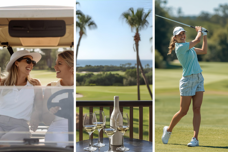 beginner-friendly golf weekend getaway destinations for women golfers