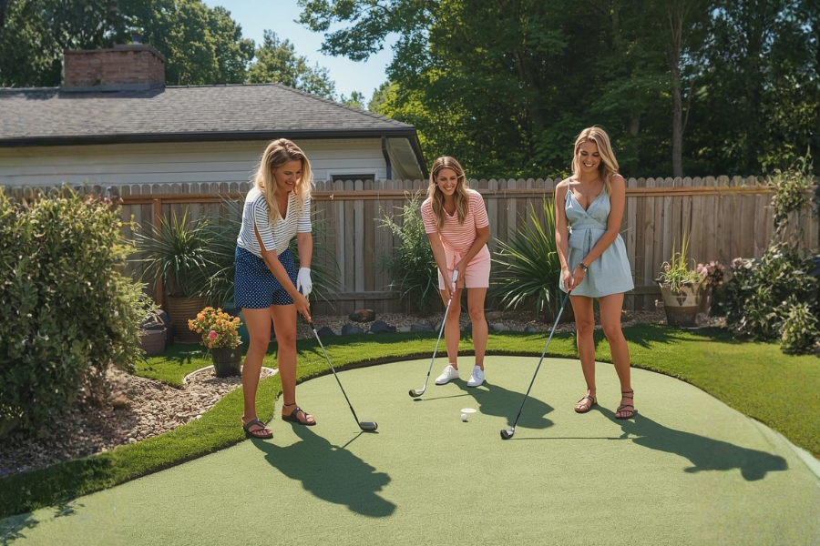 Backyard Golf Party, Putting Green Games