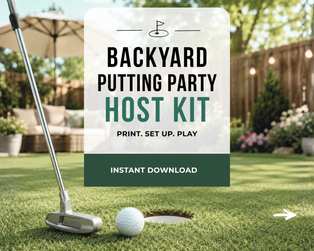 Backyard Putting Party Kit