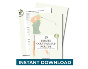 Golf Warm Up Guide for golf tournaments