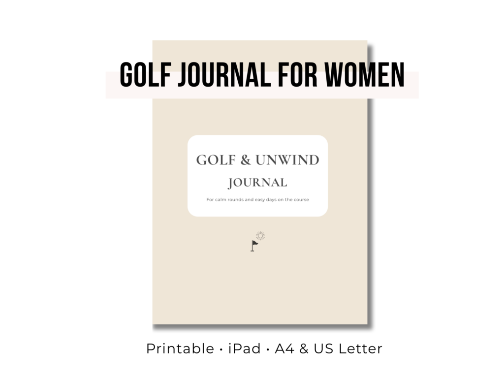 golf journal for women, golf holiday moments 
