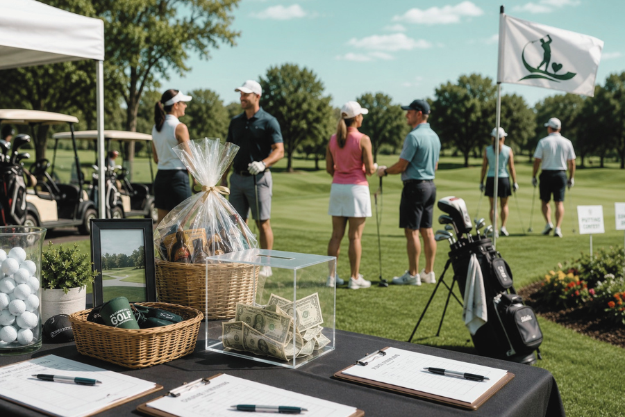 golf tournament fundraiser ideas