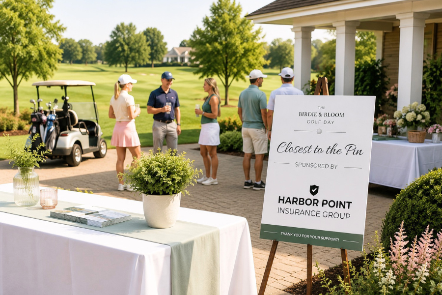 how to get charity golf tournament sponsors