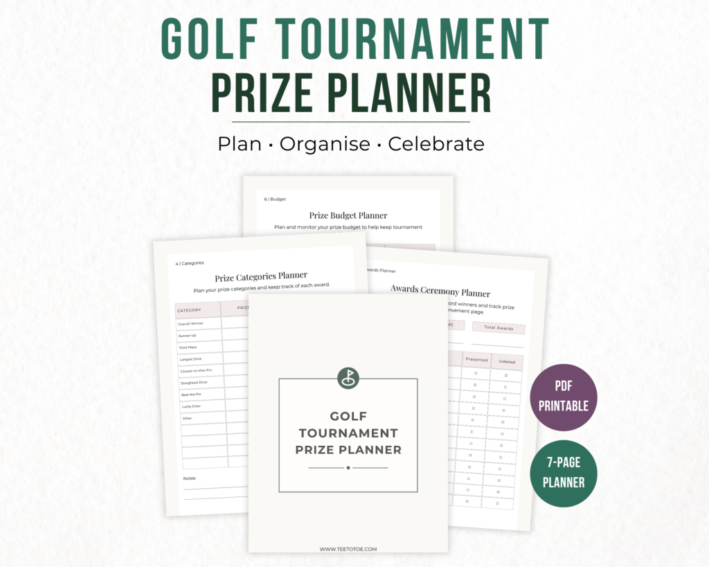 Golf Tournament Prize Ideas