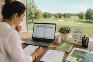 charity golf tournament budget planning