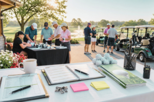 charity golf tournament planning