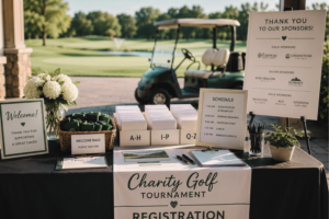 charity golf tournament registration