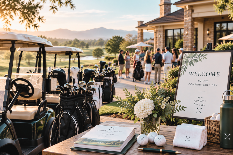 corporate golf event checklist