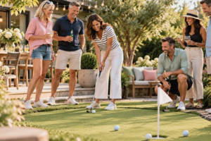 backyard putting challenge