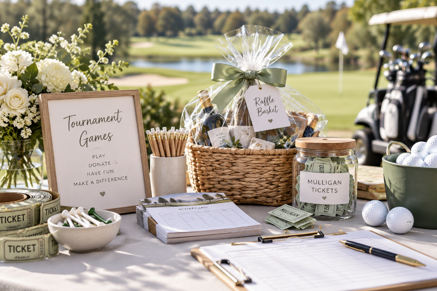 golf tournament games